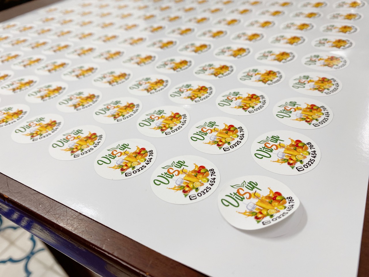 địa chỉ in tem nhãn